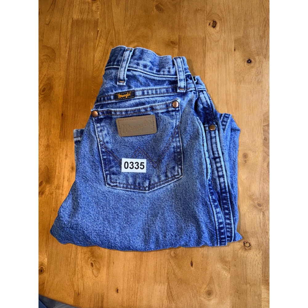 Wrangler Cowboy Cut Relaxed Fit Jeans Mens 30x32 Blue Denim 1013MWZGK 335 - Picture 8 of 8